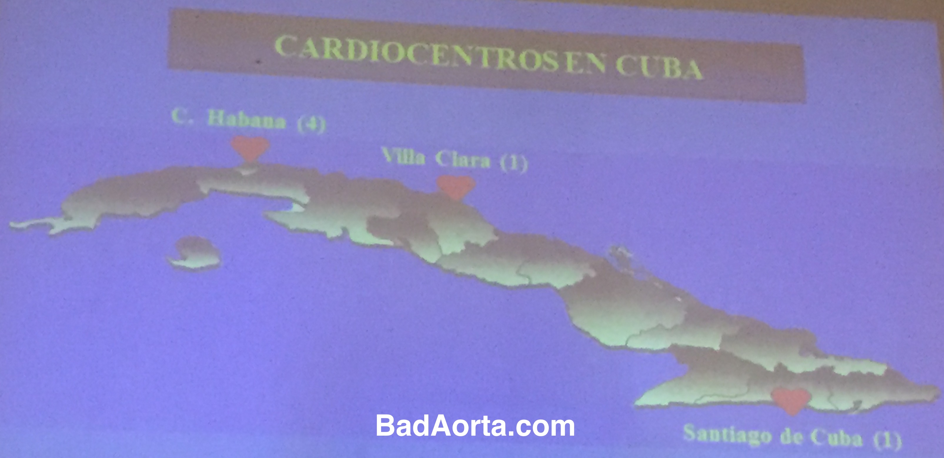 Centralization of Heart Surgery in Cuba by the Ministry of Health