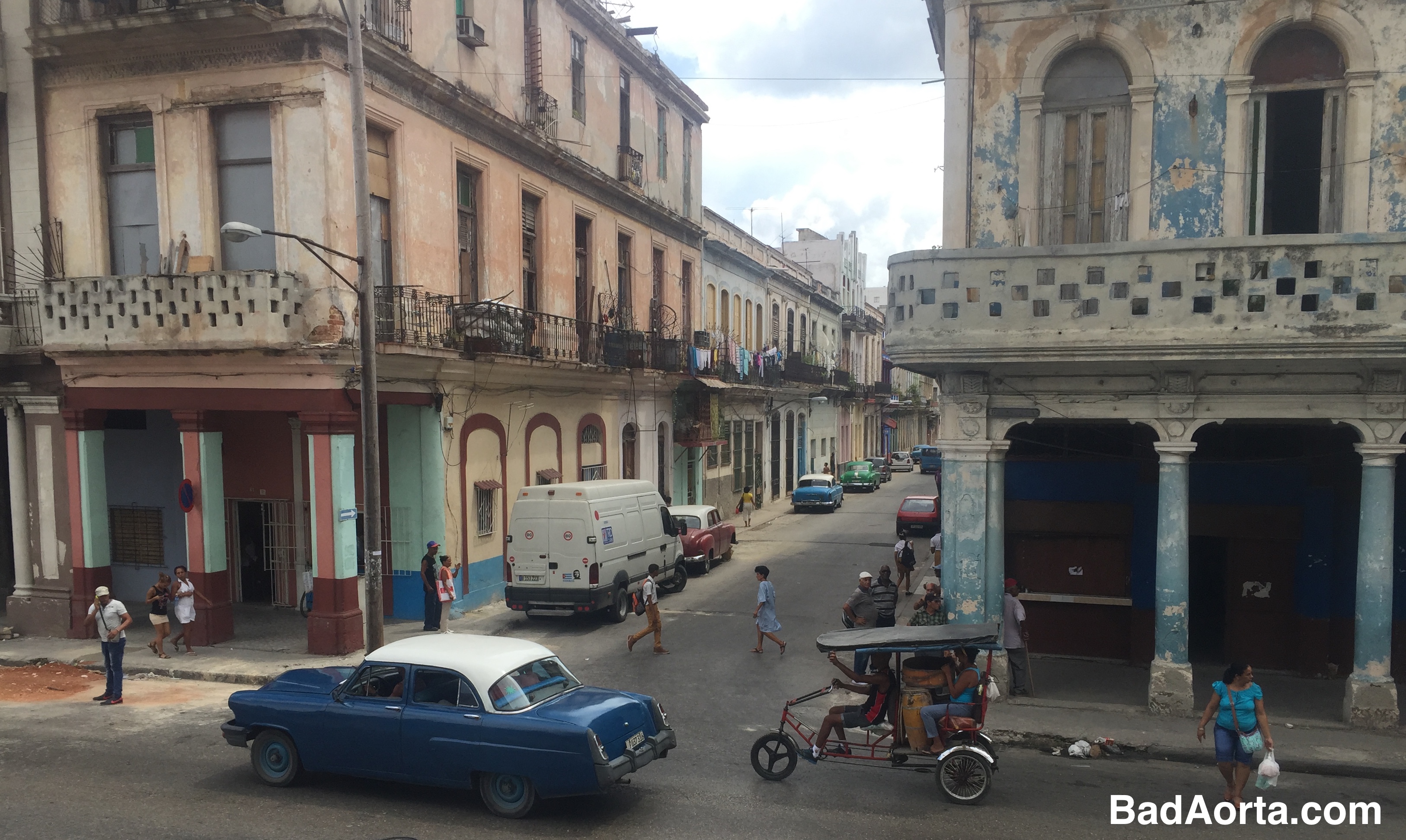View of Havana, Cuba from Hospital Hermanos Amejeiras