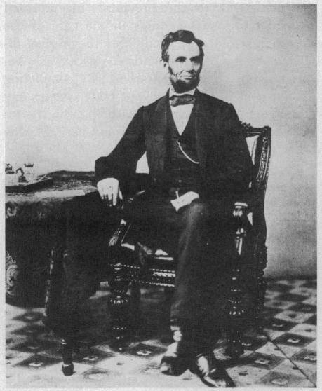 President Abraham Lincoln And His Blurry Left Foot